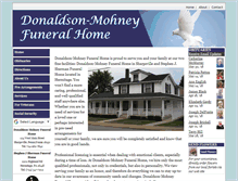 Tablet Screenshot of donaldsonmohney.com